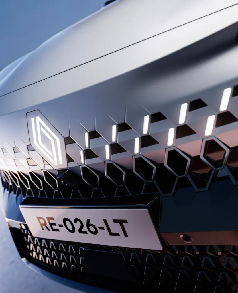 Renault Filante Full Hybrid E-Tech luces delanteras LED con luces de circulación diurna